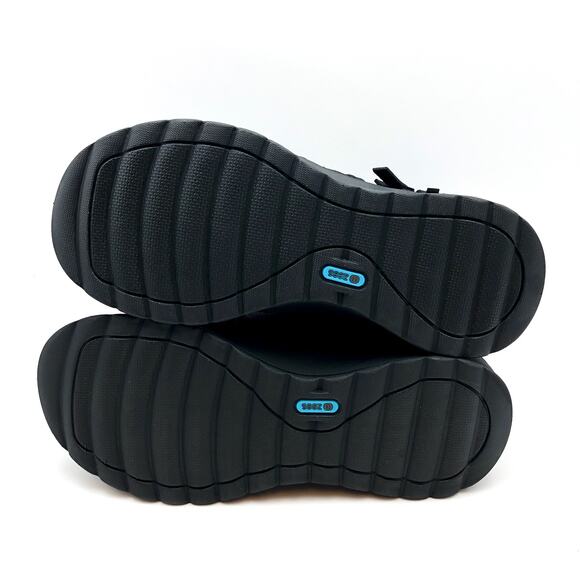 BZEES Womens Gusto Ankle Booties US 8 Wide EU 38.5 Black Fabric Wrap Tassel NIB - Picture 10 of 11